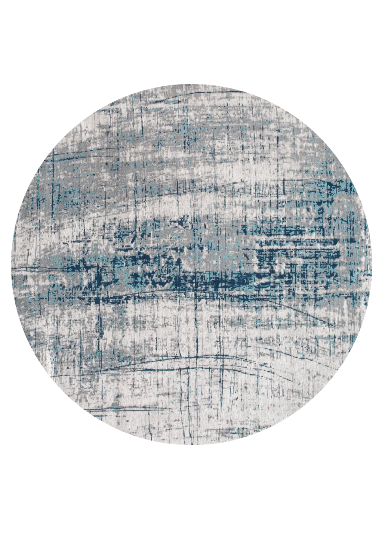 Ecorugs vloerkleed Griff turquoise ∅ 140 cm