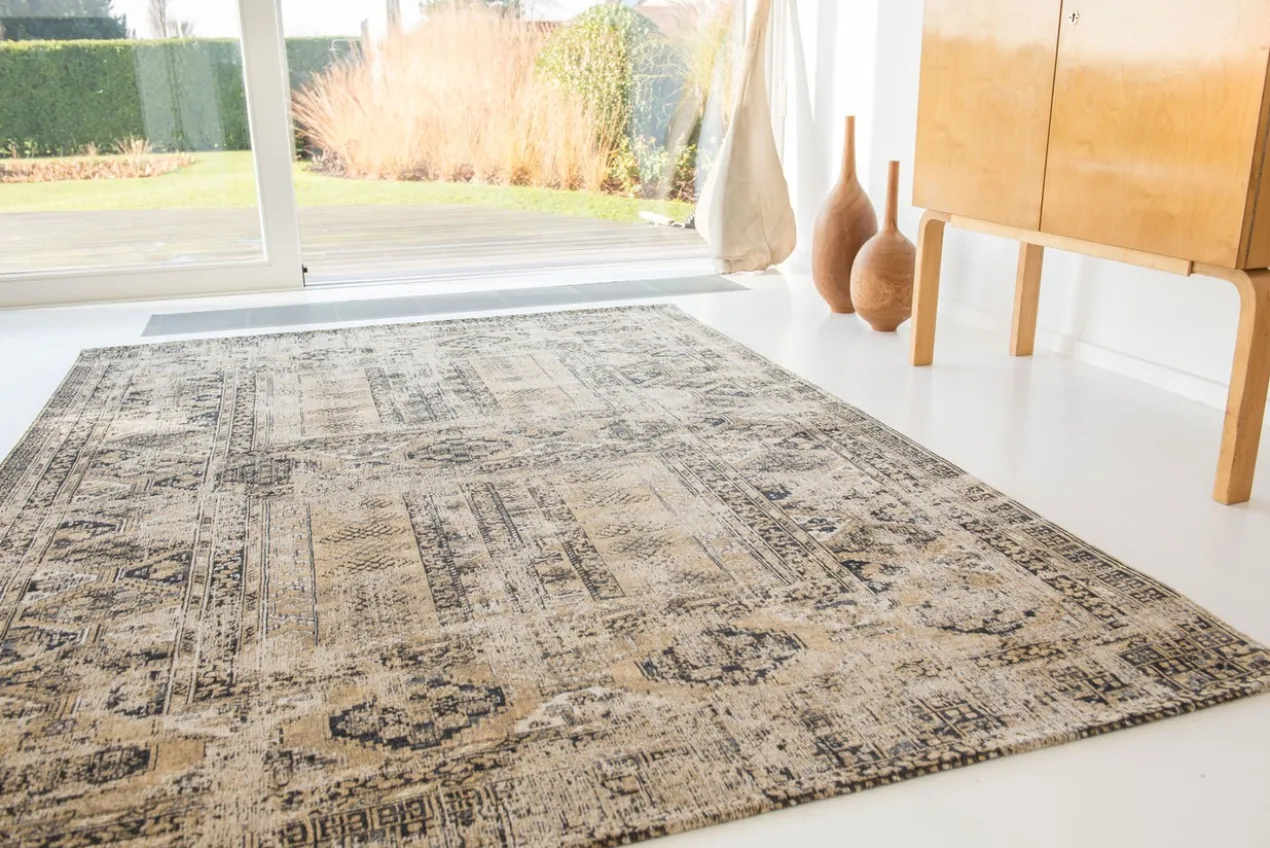 Ecorugs vloerkleed Hadschlu goud 240x340 cm