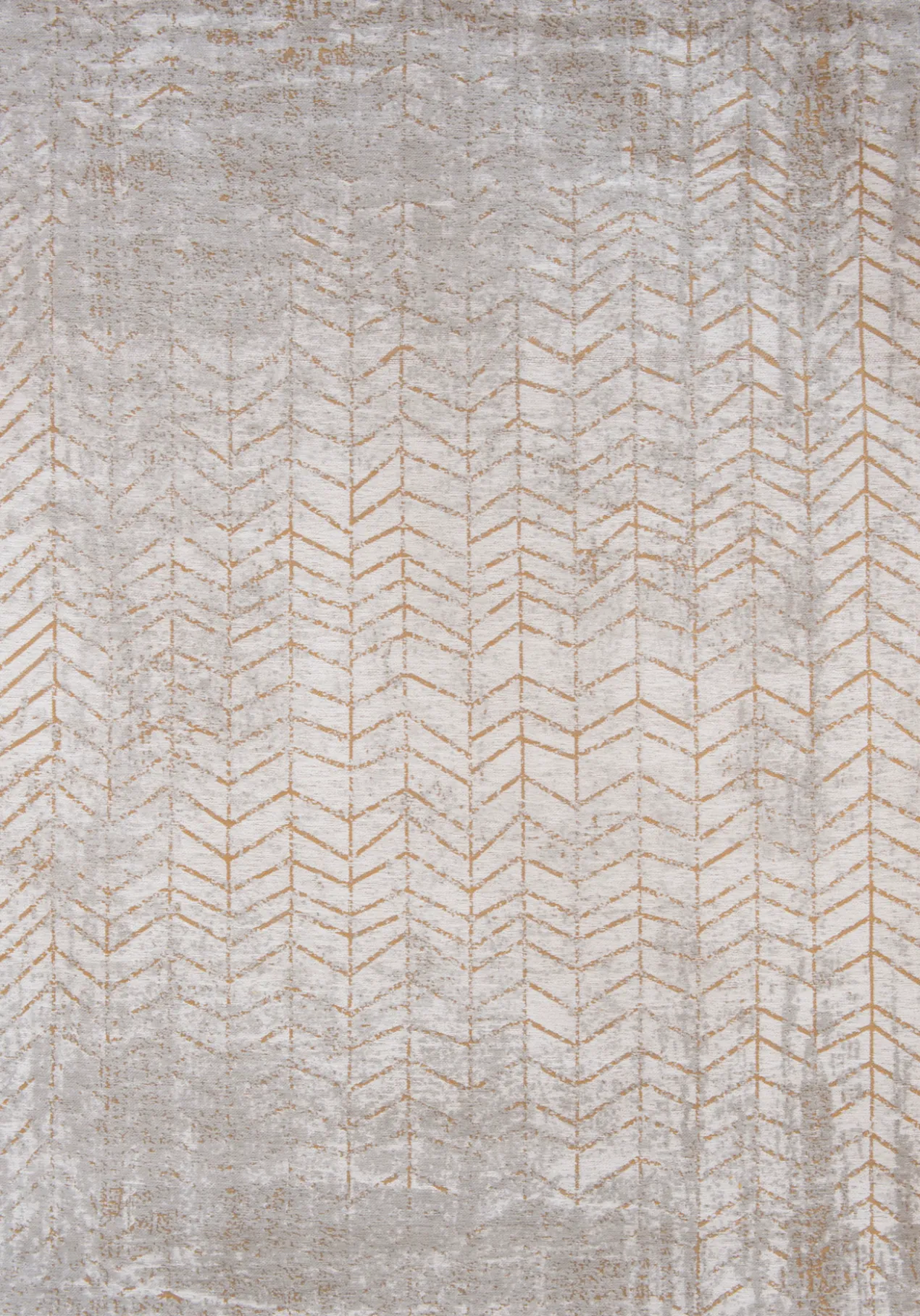 Ecorugs vloerkleed Jacob's Ladder goud 80x150 cm