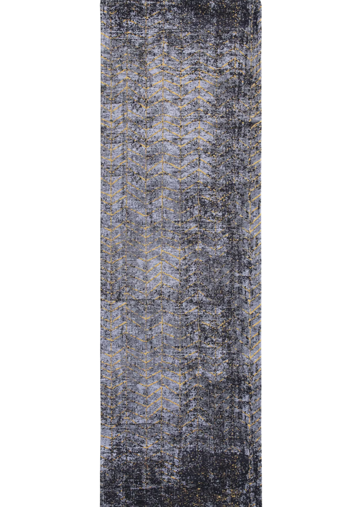 Ecorugs vloerkleed Jacob's Ladder goud 80x250 cm