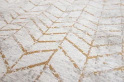 Ecorugs vloerkleed Jacob's Ladder goud 240x340 cm