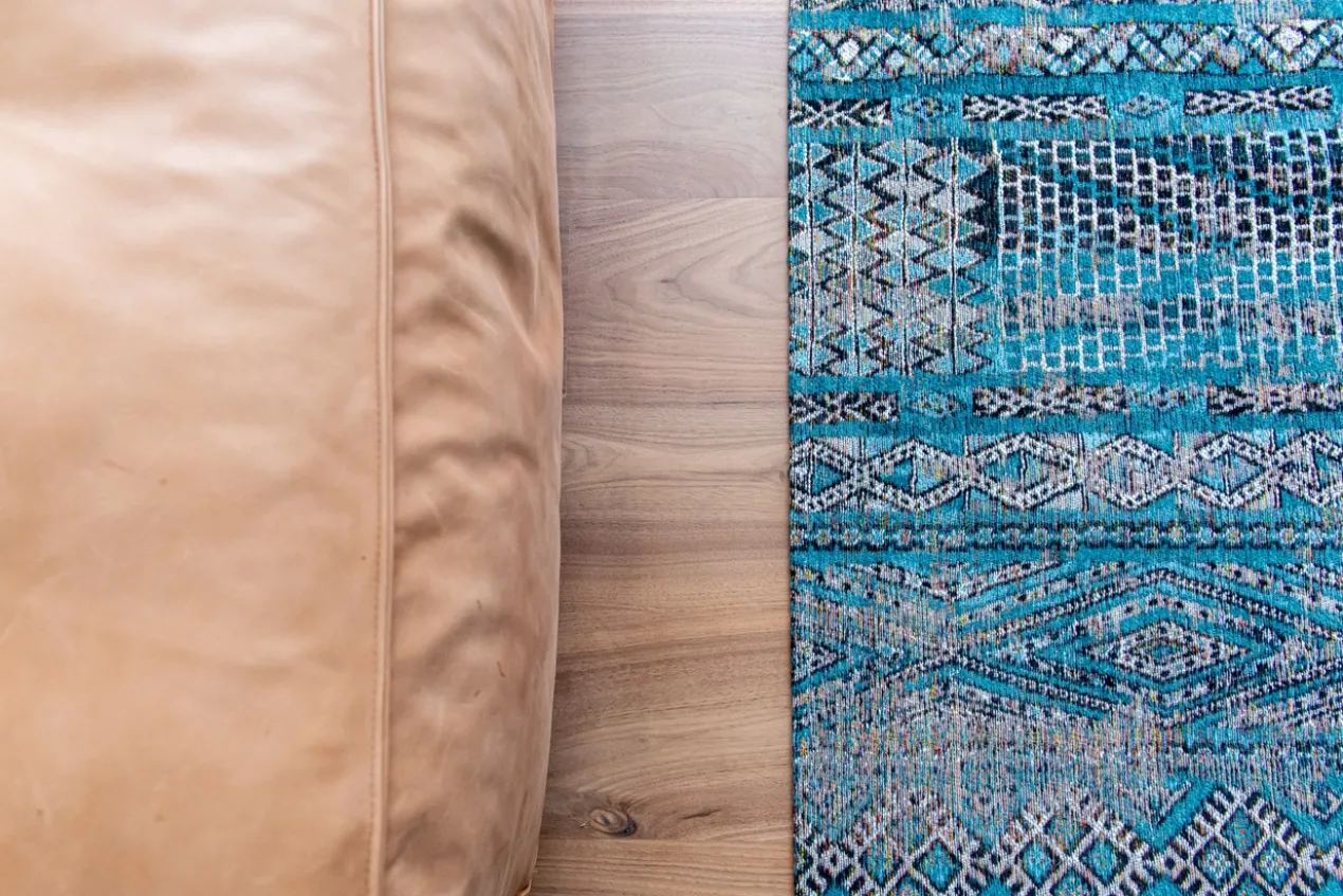Ecorugs vloerkleed Kilim blauw 280x390 cm