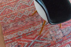 Ecorugs vloerkleed Kilim rood 170x240 cm