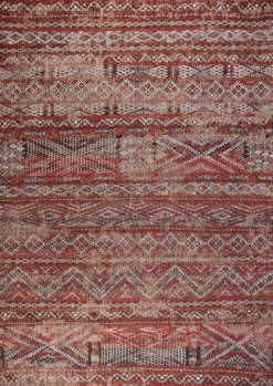 Ecorugs vloerkleed Kilim rood 200x280 cm