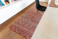 Ecorugs vloerkleed Kilim rood 240x340 cm