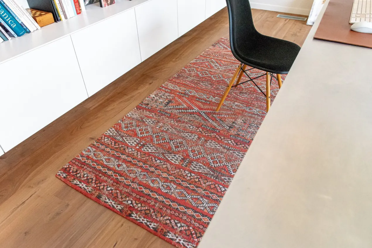 Ecorugs vloerkleed Kilim rood 240x340 cm