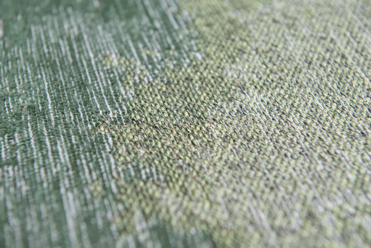 Ecorugs vloerkleed Lagoon groen 80x150 cm