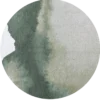 Ecorugs vloerkleed Lagoon groen ∅ 140 cm