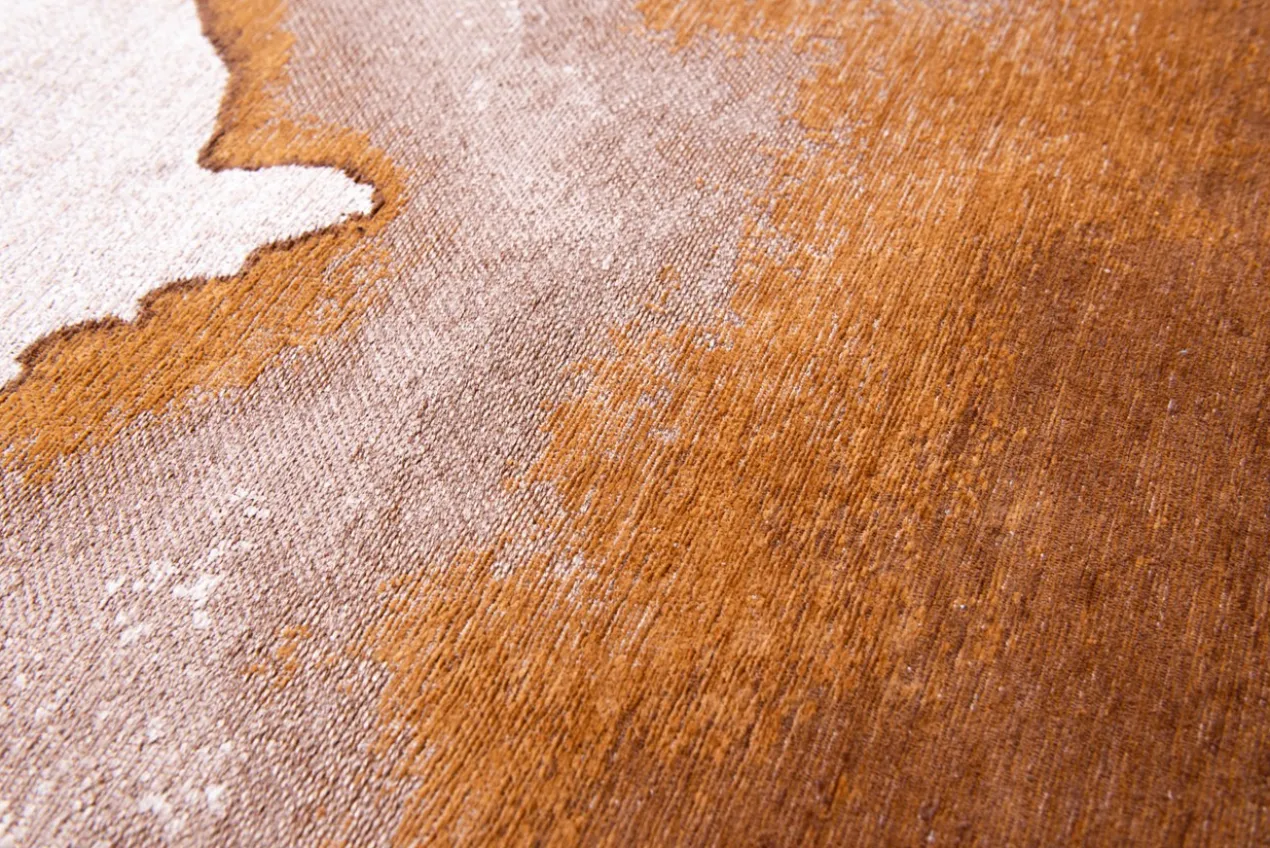 Ecorugs vloerkleed Lagoon oranje 140x200 cm