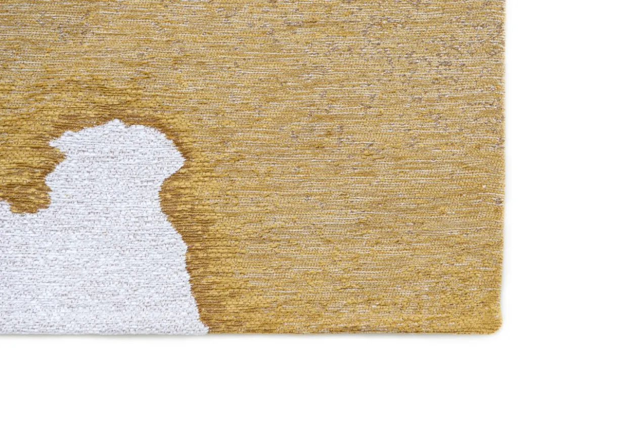 Ecorugs vloerkleed Lagoon yellow 140x200 cm