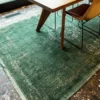 Ecorugs vloerkleed Medallion groen 80x150 cm