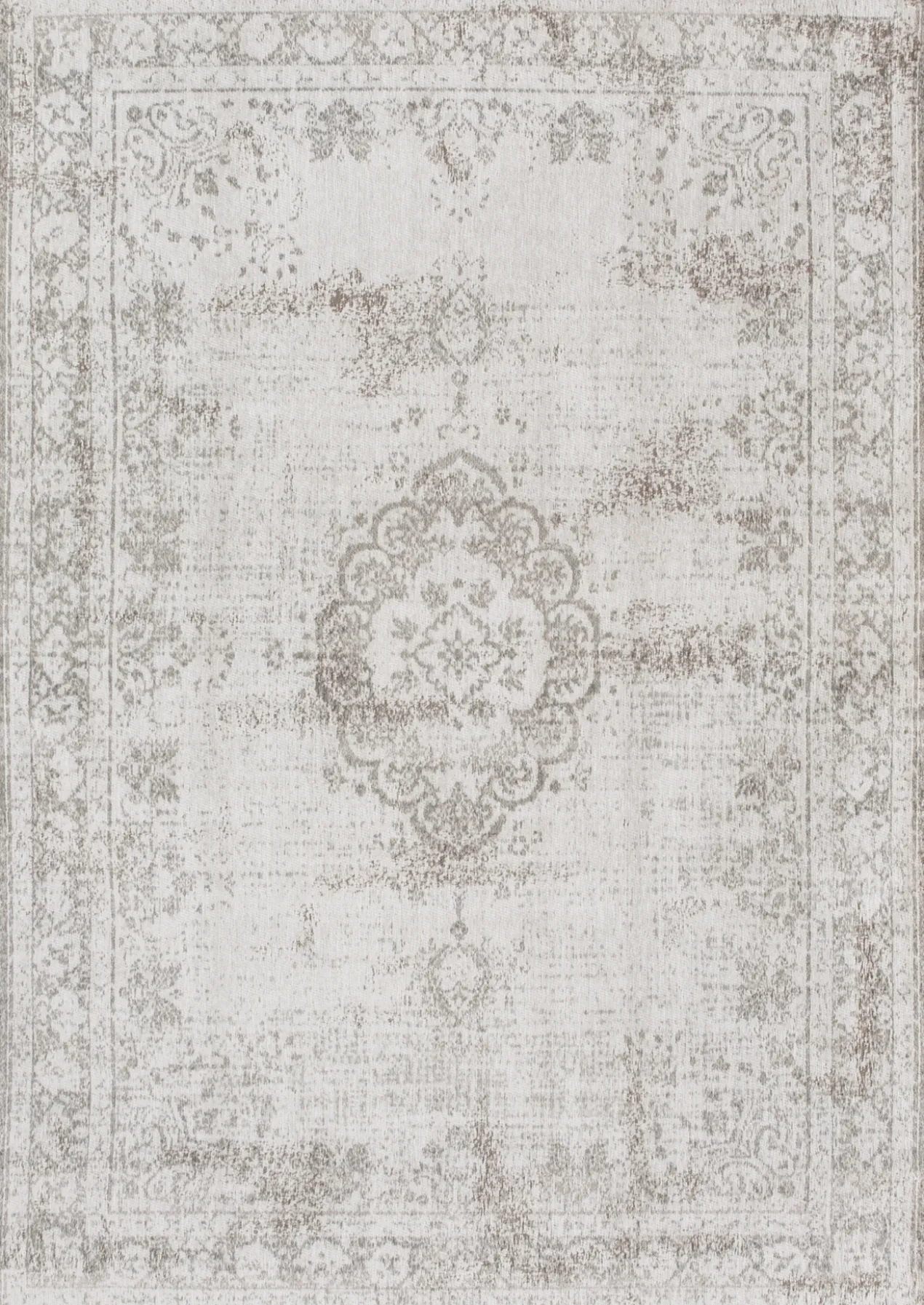 Ecorugs vloerkleed Medallion beige 80x150 cm