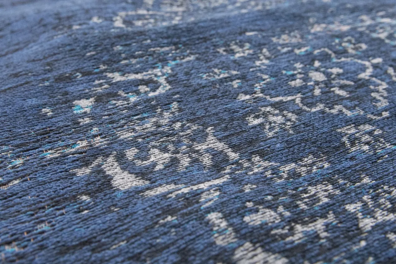 Ecorugs vloerkleed Medallion blauw 200x280 cm