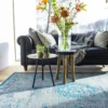 Ecorugs vloerkleed Medallion turquoise 280x390 cm