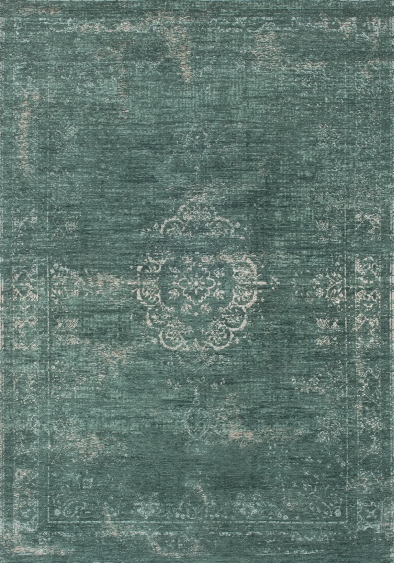 Ecorugs vloerkleed Medallion groen 280x390 cm