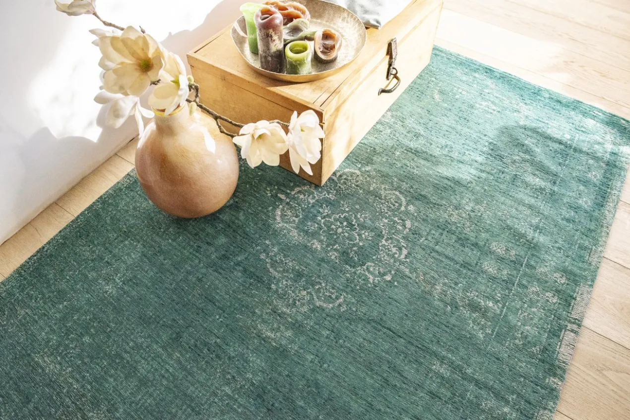 Ecorugs vloerkleed Medallion groen 280x390 cm
