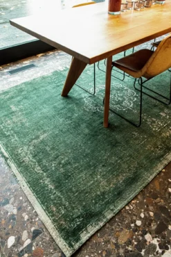 Ecorugs vloerkleed Medallion groen 170x240 cm
