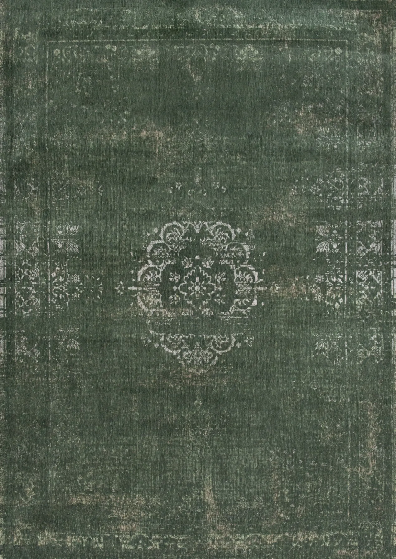 Ecorugs vloerkleed Medallion groen 240x340 cm