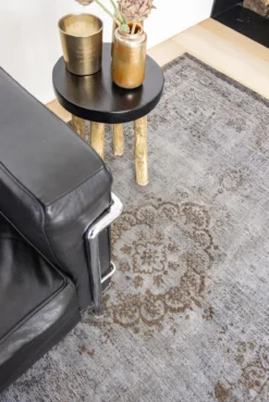 Ecorugs vloerkleed Medallion grijs 280x390 cm
