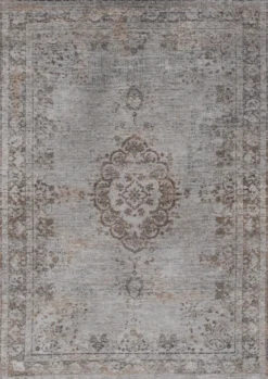 Ecorugs vloerkleed Medallion grijs 280x390 cm