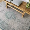 Ecorugs vloerkleed Medallion grijs 140x200 cm