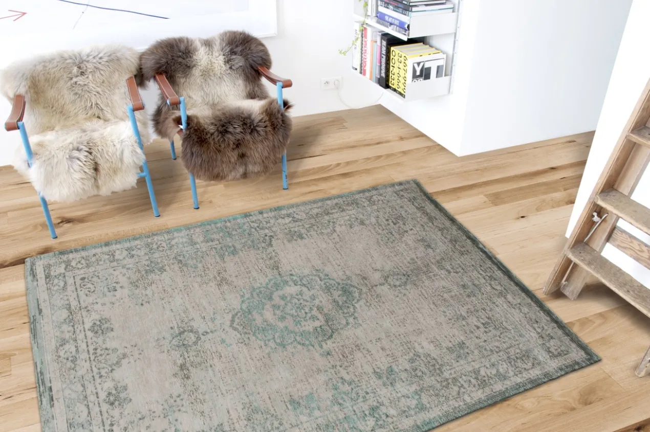 Ecorugs vloerkleed Medallion grijs 140x200 cm