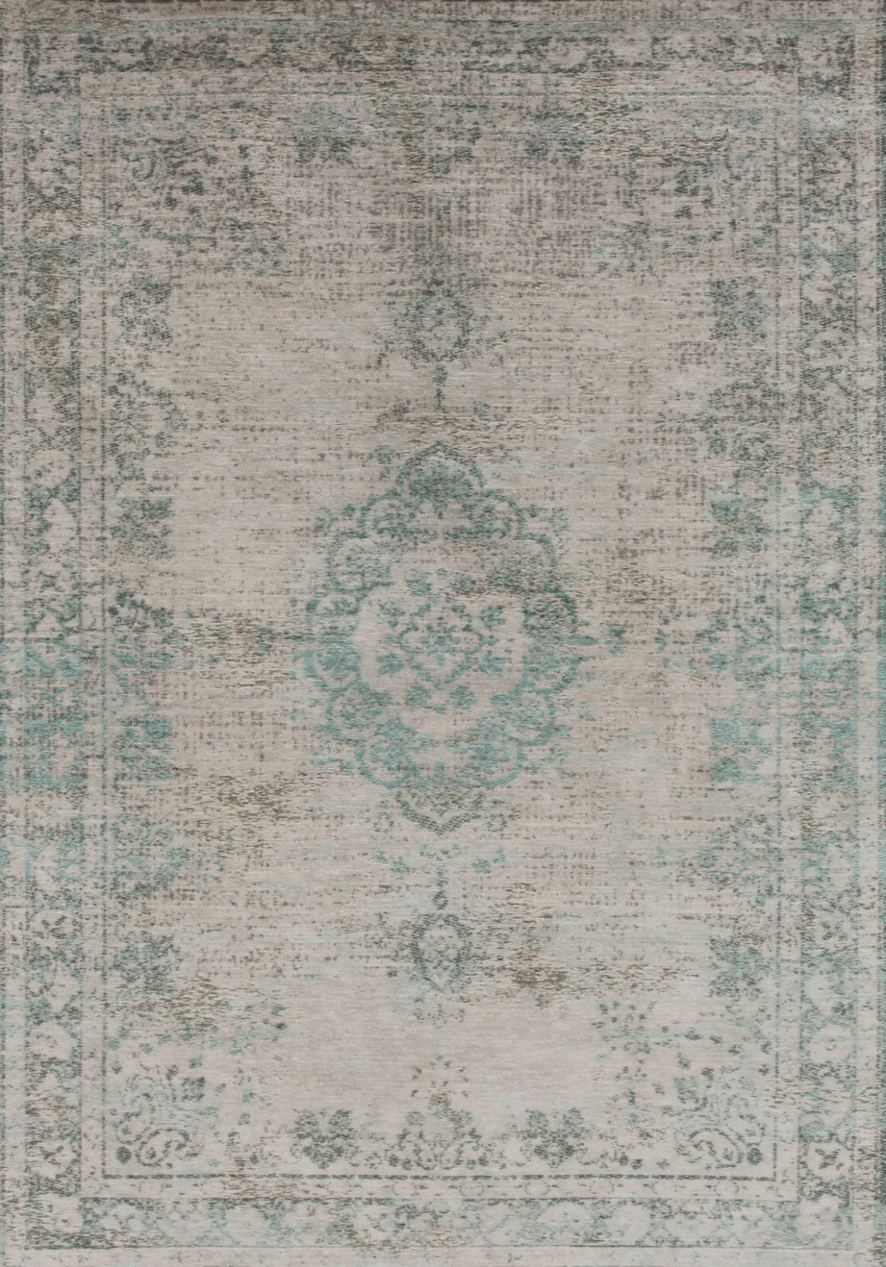 Ecorugs vloerkleed Medallion grijs 170x240 cm