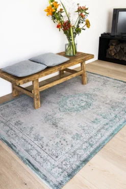 Ecorugs vloerkleed Medallion grijs 200x280 cm