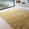 Ecorugs vloerkleed Medallion geel 280x390 cm