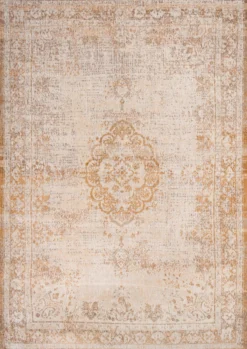 Ecorugs vloerkleed Medallion zalm 140x200 cm