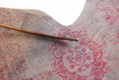 Ecorugs vloerkleed Medallion roze 170x240 cm
