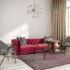 Ecorugs vloerkleed Medallion roze 280x390 cm