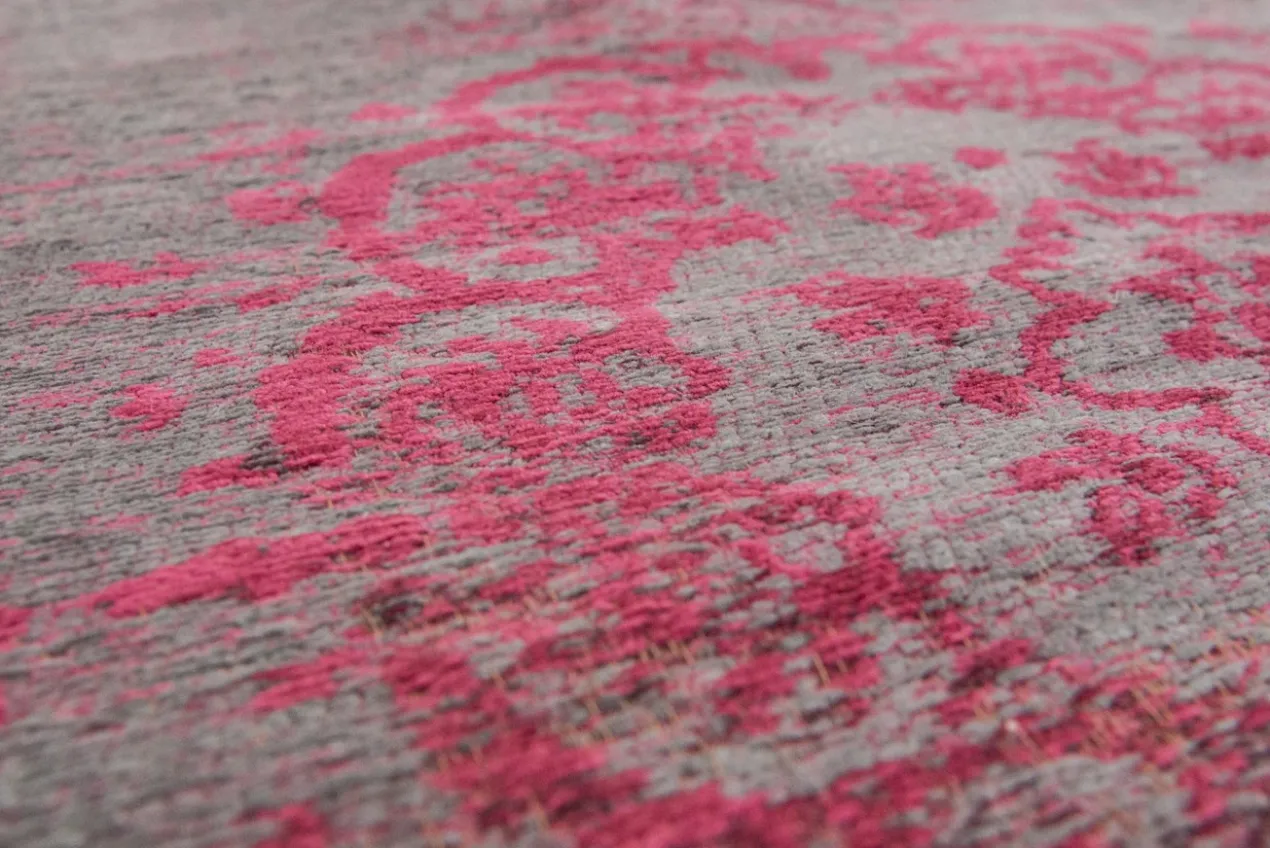 Ecorugs vloerkleed Medallion roze 280x390 cm