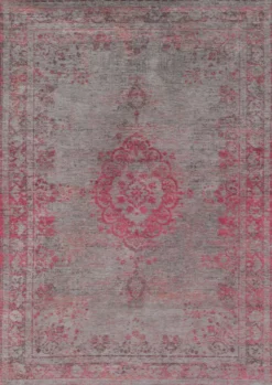 Ecorugs vloerkleed Medallion roze 280x390 cm