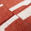Ecorugs vloerkleed Papercut rood ∅ 240 cm