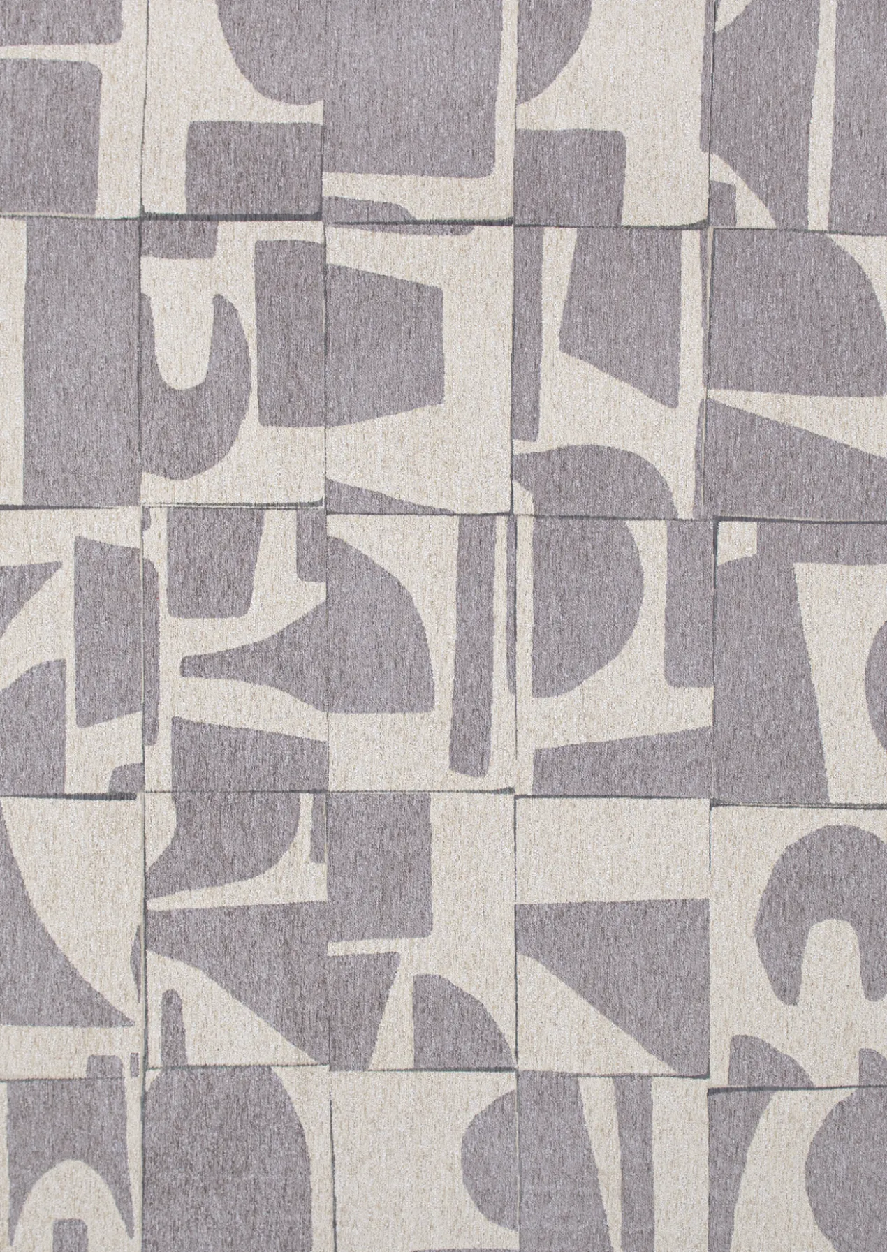Ecorugs vloerkleed Papercut grijs 170x240 cm