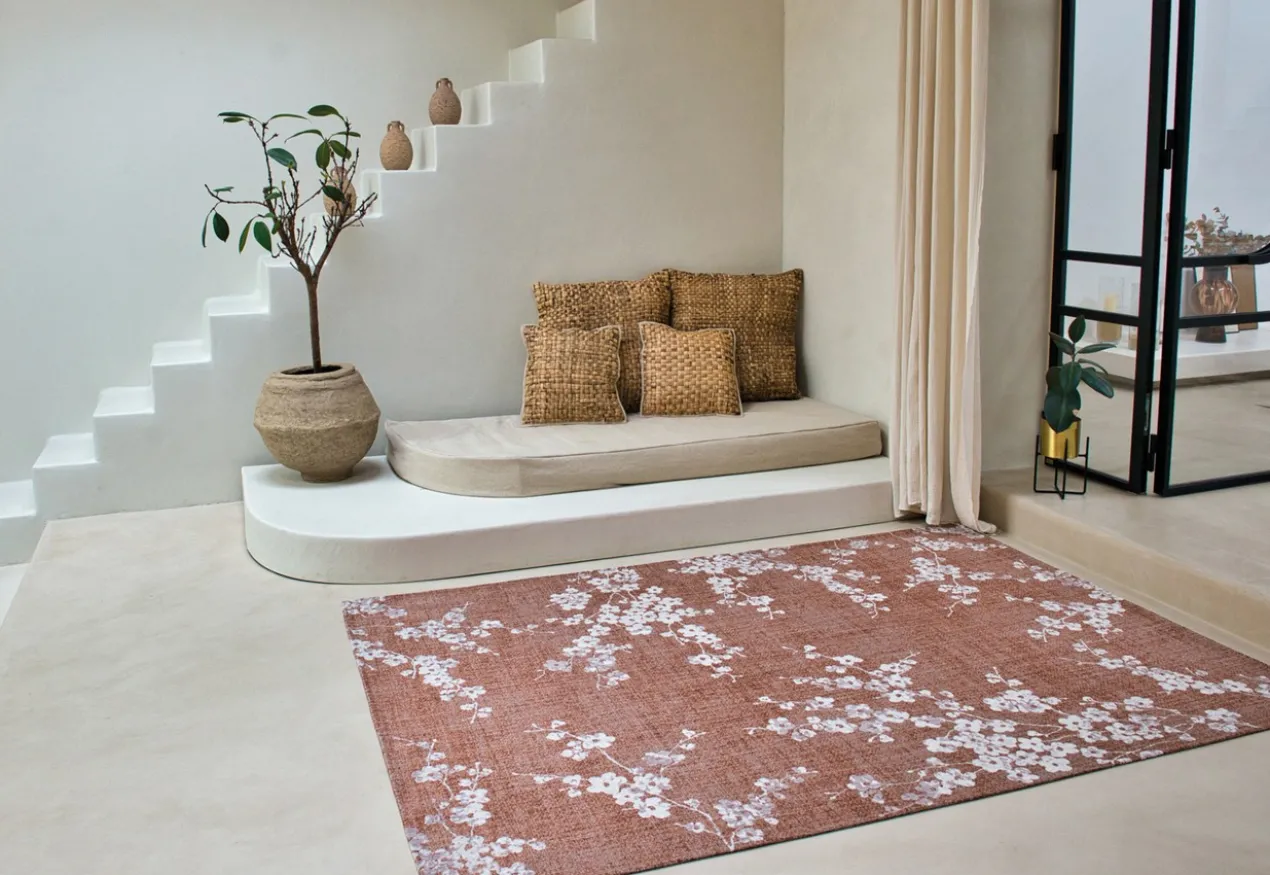 Ecorugs vloerkleed Sakura copper pink 80x150 cm