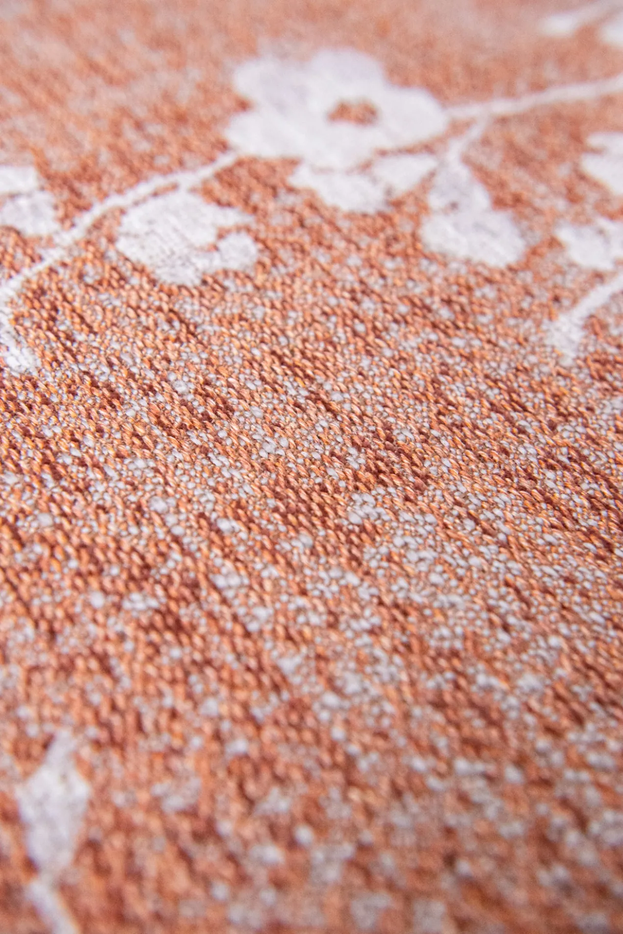 Ecorugs vloerkleed Sakura copper pink ∅ 140 cm