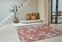 Ecorugs vloerkleed Sakura copper pink 200x280 cm