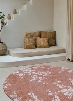Ecorugs vloerkleed Sakura copper pink 200x280 cm