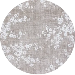Ecorugs vloerkleed Sakura morning mist ∅ 140 cm