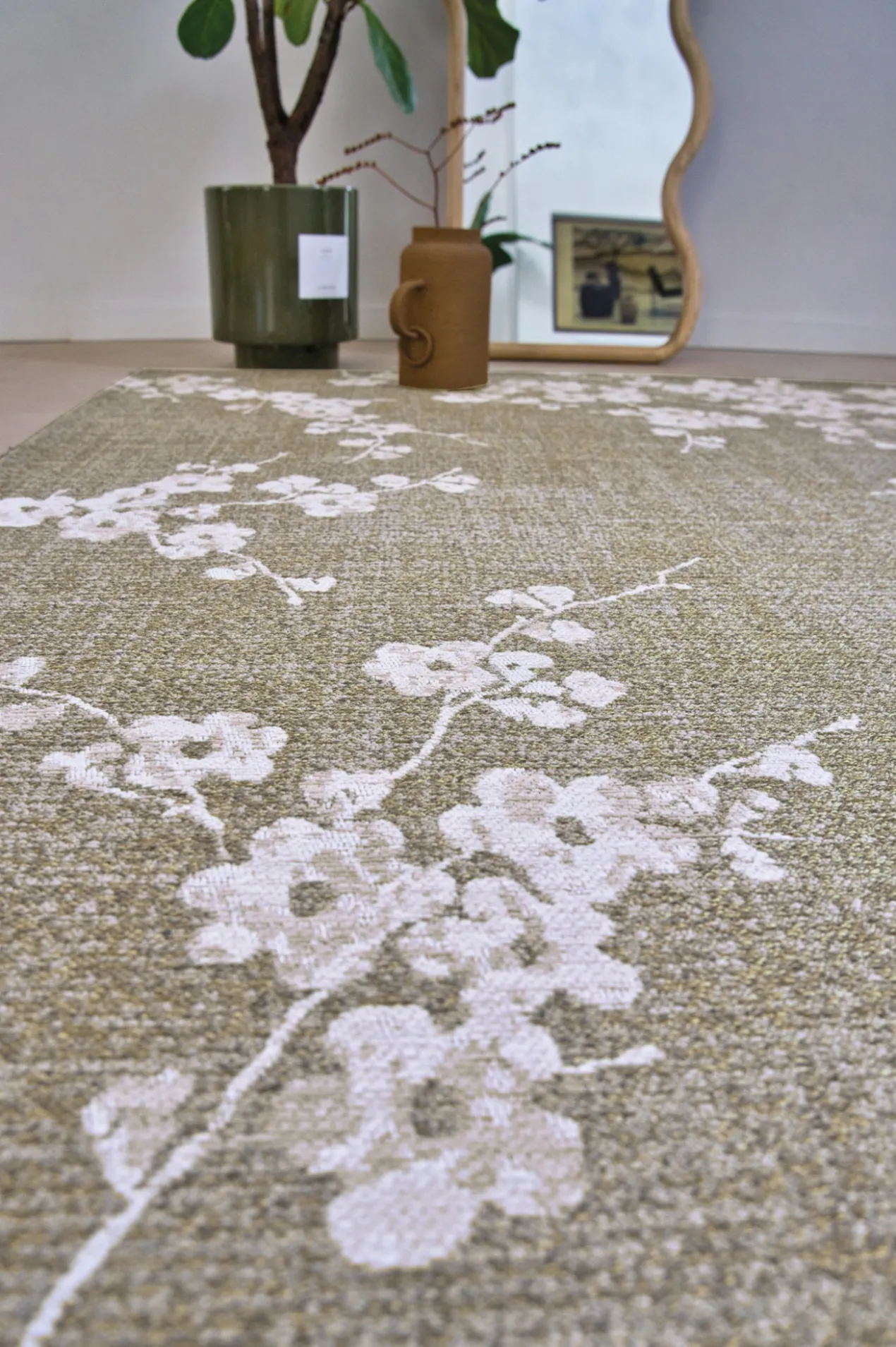 Ecorugs vloerkleed Sakura wet garden 280x390 cm