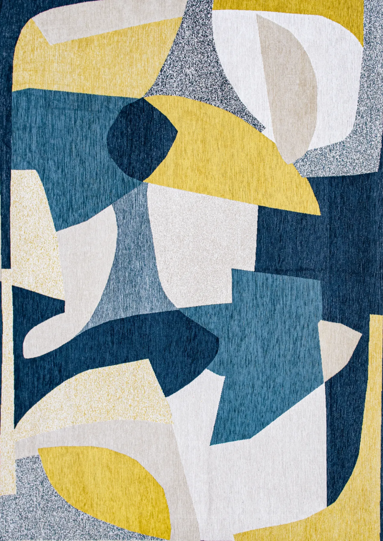 Ecorugs vloerkleed Shapes multicolor 100x140 cm