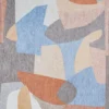 Ecorugs vloerkleed Shapes multicolor 100x140 cm
