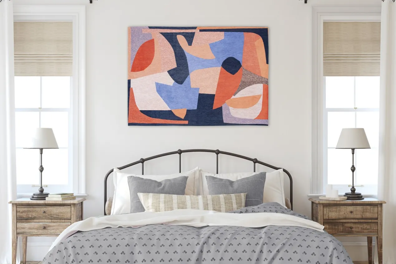 Ecorugs vloerkleed Shapes multicolor 240x340 cm