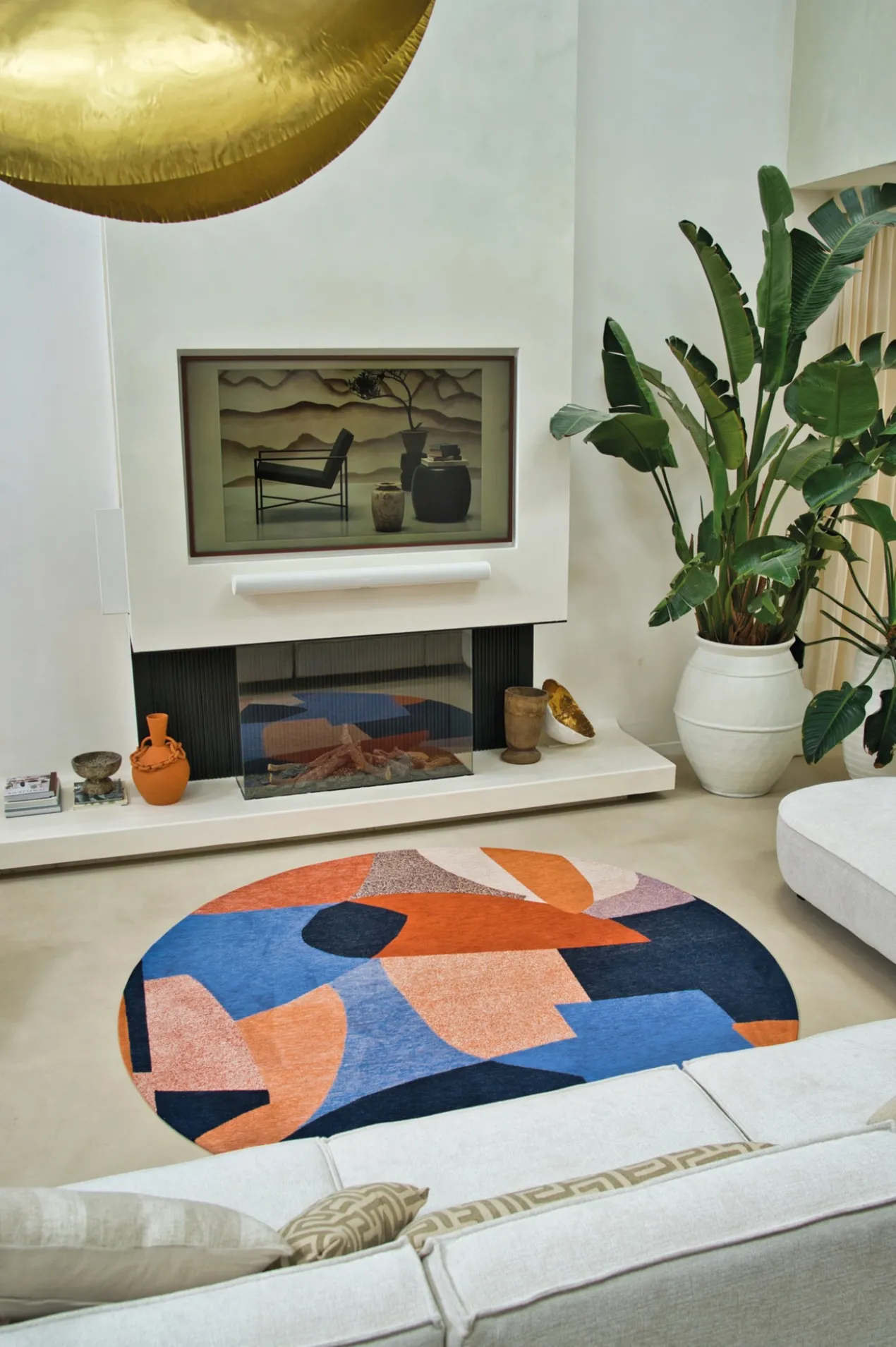 Ecorugs vloerkleed Shapes multicolor 240x340 cm