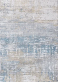 Ecorugs vloerkleed Streaks blauw 170x240 cm
