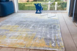 Ecorugs vloerkleed Streaks geel 240x340 cm