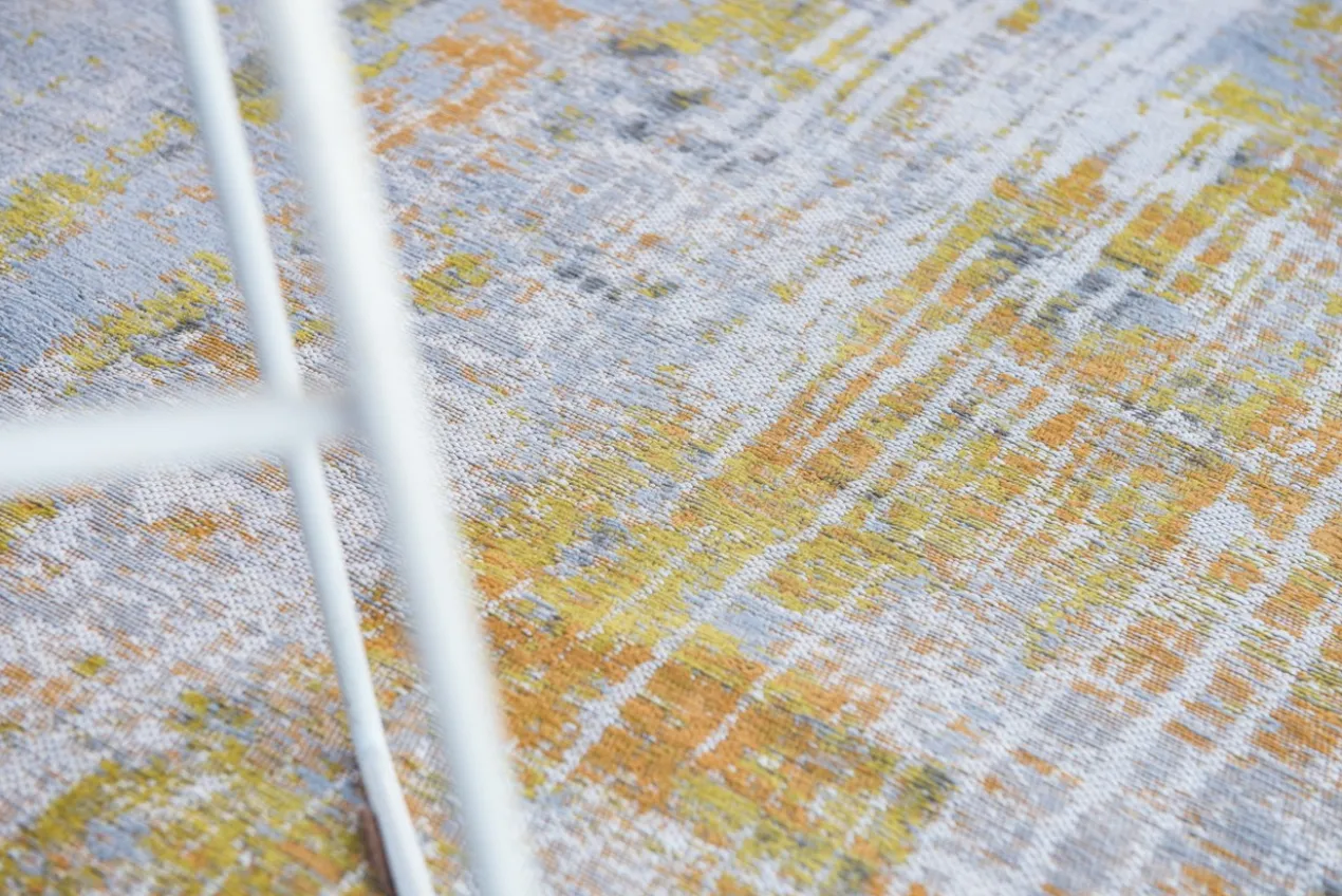 Ecorugs vloerkleed Streaks geel 240x340 cm