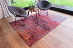 Ecorugs vloerkleed Streaks rood 200x280 cm